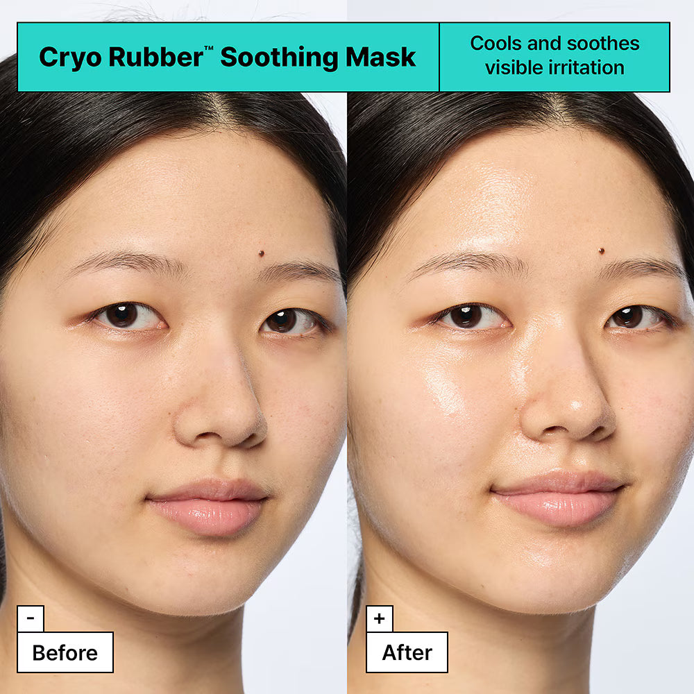 Cryo Rubber™ Soothing Face Mask with Allantoin