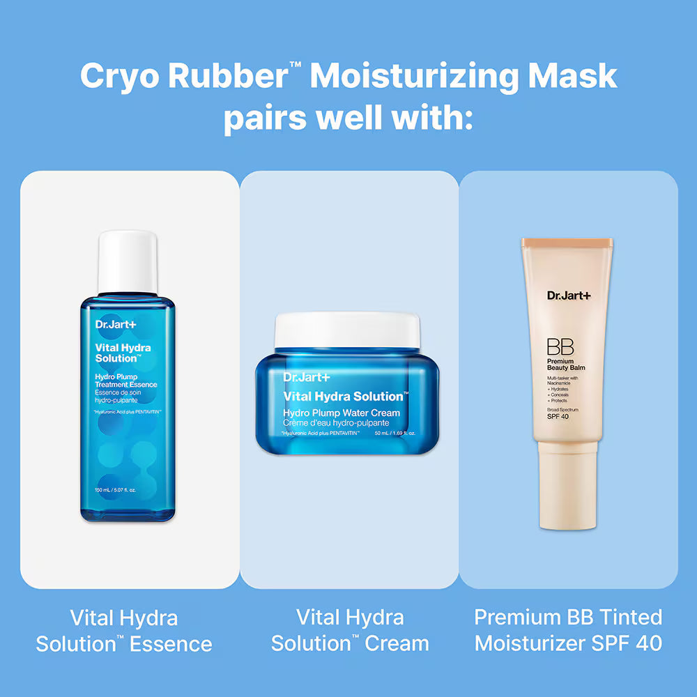 Cryo Rubber™ Moisturizing Face Mask with Hyaluronic Acid